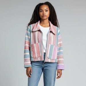 Handmade blanket coat